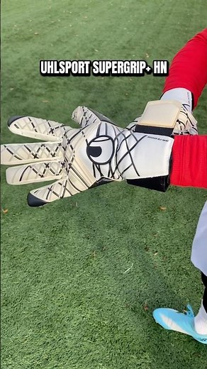 TEST UHLSPORT SUPERGRIP+ HN ! 🧤 #gardien #football #gk #goalkeeper #test #goalkeeperglove