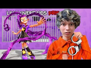 ESCAPING LILY LOVEBRAIDS PRISON RUN IN ROBLOX (OBBY)