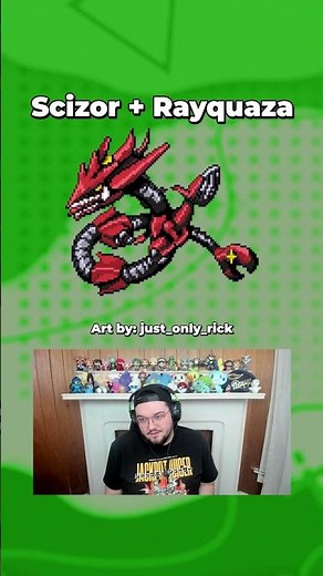 Scizor + Rayquaza Fusion Reaction