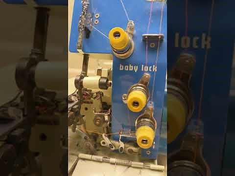 How to use your baby lock BL3 3-cone serger overlock machine - just the basics