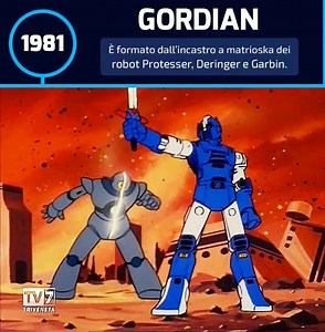 La sigla italiana di Gordian (Tatsunoko Pro), incisa nel 1981 dai Superobots. | Il Grande Mazinga