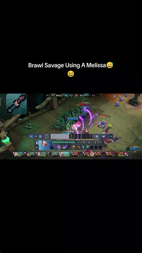 Part 1 | Brawl Savage Using A Hero Melissa. #MLBBM7 #fyppppppppppppppppppppppp