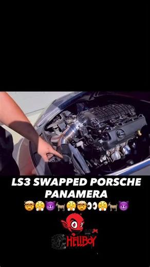 Ls3 swapped Porsche panamera 😈 | Interstatemac Hellboyperformance