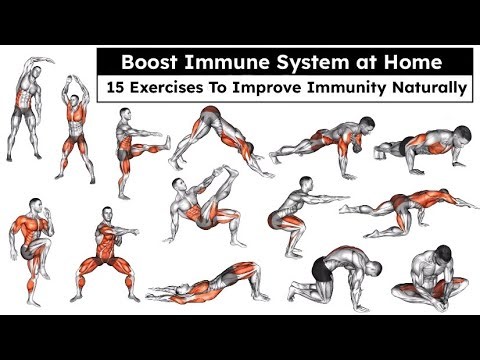 Boost Immune System at Home | 15 Exercises To Improve Immunity Naturally