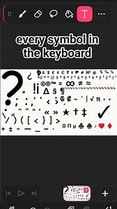 Every symbol in the Phone