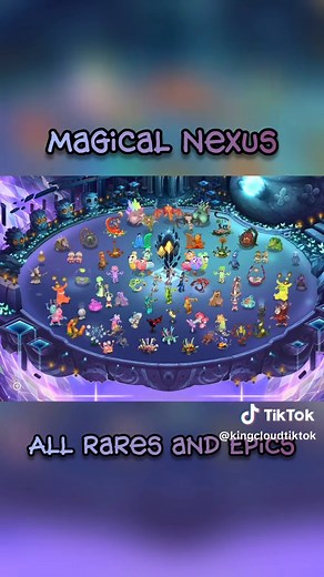 (Epic Peckdina!) My Singing Monsters Magical Nexus Full Song all Rares and Epics #mysingingmonster #msm