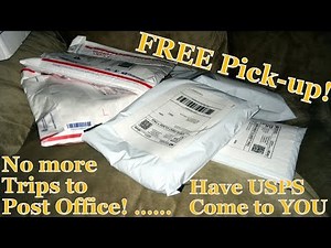 ebay 101- How to Schedule USPS Free Pickup - Save Time, Save Gas!