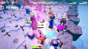 Nine Nines - Voronoi tower defense