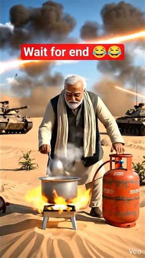 Modi ji is selling chai || Modi V/S war || Funny Ai parody #shorts #trending #war #iran