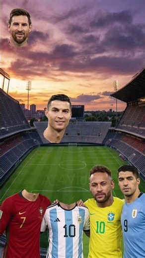 Only 1% Can Win 😳 Ronaldo x Messi x Neymar x Suarez Challenge! #ronaldo