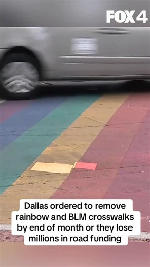 The state of Texas has given the city of Dallas until the end of January to remove decorative pavement markings, including the rainbow crosswalks in Oak Lawn and the “Black Lives Matter” mural on MLK Boulevard, or risk losing millions in infrastructure funding. The standoff began Oct. 8, 2025, when Gov. Greg Abbott ordered the removal of “political” road markings. He argued these non-standard designs violate state uniformity standards and could distract drivers. In November, Dallas officials req