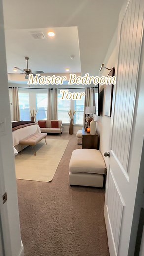 Master Bedroom Tour with Neutral and Simple Decor Ideas