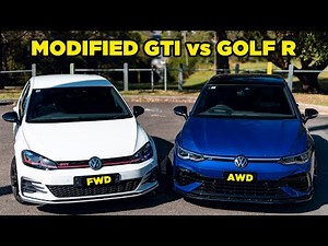 FWD vs AWD Race | MK8 Golf R vs Modified MK7 GTI [The Dream Crusher]