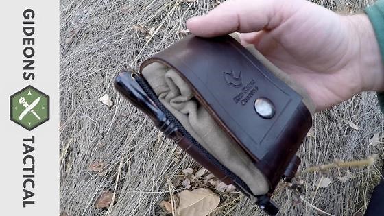 Bushcraft forage bag & fire steel kit by Red Rhino Customs