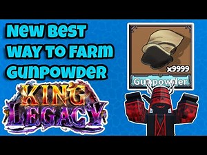 King Legacy | NEW BEST Gunpowder Farm [AFK Method]