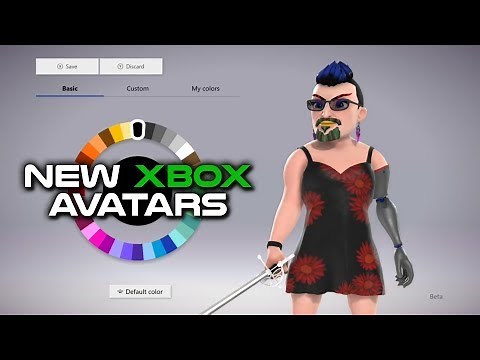 Xbox Avatar 2.0 Editor Walkthrough | How To Create A Brand New Xbox Avatar 2.0