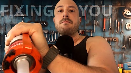 【 Alexoplex ASMR】你是个机器人，我要修理你🤖