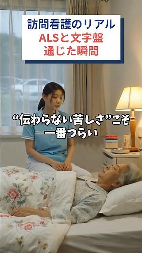 ALSの文字盤コミュニケーション、初めて通じた瞬間#shorts