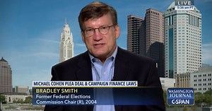 Washington Journal: Bradley Smith Discusses Michael Cohen's Plea Deal and Campaign Finance Laws