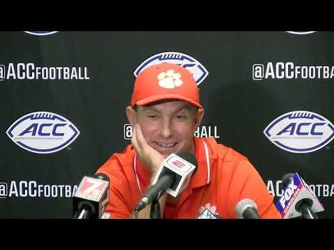 Duke 28 Clemson 7: Dabo Swinney's postgame Q&A from Duke loss