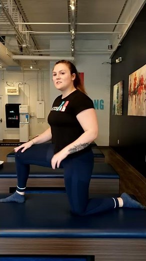 Half Kneeling Quadriceps/Sartorius stretch