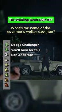 The Walking Dead Quiz – Test your knowledge 🎯🧠
