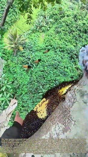 Brushing Aside Bees: How Bare-Hand Foraging Harvests Wild Honey Without Harming Rainforest Colonies