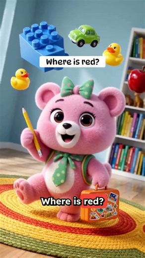 Can You Find Red with Dr. Pooh?