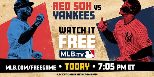 See Sox-Yanks renew rivalry free on MLB.TV