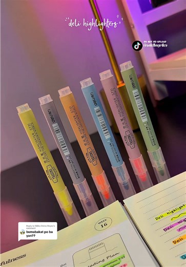 Aesthetic Study with Deli Highlighters