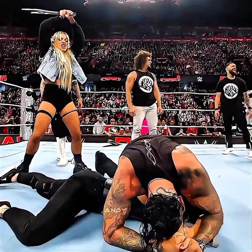 Dominik Mysterio 😱😱 & ||Liv Morgan Attack Rhea And Damian 😭 Help Jay Uso Wwe Raw Edit #viral #wwe