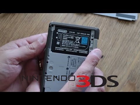 Replace Battery In Nintendo 3DS. Quick & Easy. Battery Replacement.