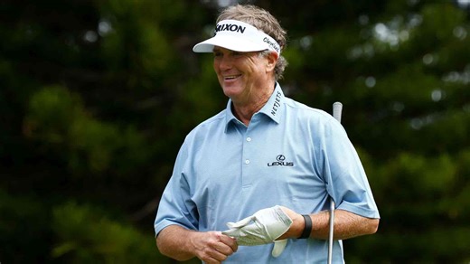 Peter Jacobsen explains how his TV career started when he was still competing on Tour