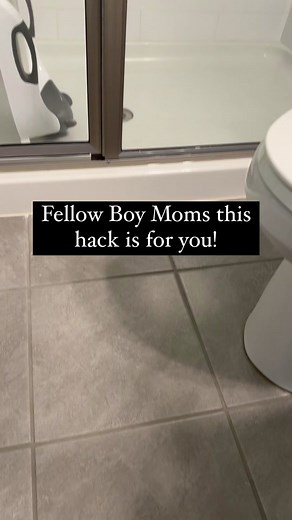 This video I originally posted on my instagram account has gone viral! I am almost at 2 million views on instagram! If you’re in your potty training era…..this video is for you. #boymom #pottytraining #lifehack #hack #cleaninghack #cleaning #clean #bathroom #mom #sahmlife #sahm #mops #shavingcreamhack #shavibgcream
