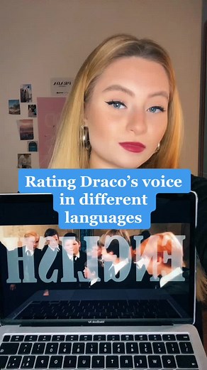 Rating Draco Malfoy's Voice in Different Languages