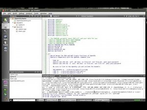 C++ Qt 151 - RSA and AES with OpenSSL Linking and structure