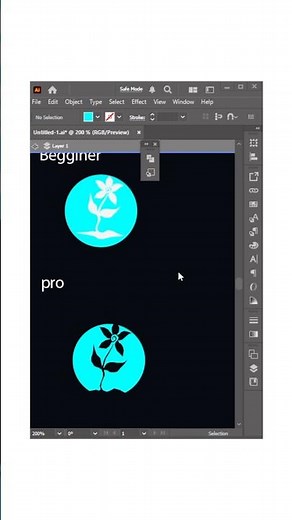 Pathfinder Magic in Illustrator ✨Combine, subtract, divide & build complex shapes in seconds 🎯