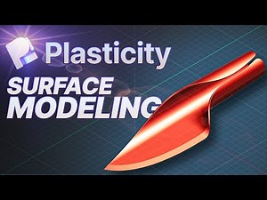 NEW Amazing 3D Modeling Software! | Plasticity | Surface Modeling