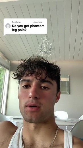 Paralympic world champion @One leg man explains how phantom leg oain works for him as an amputee. 🦿 #teamusa #paralympics #trackandfield