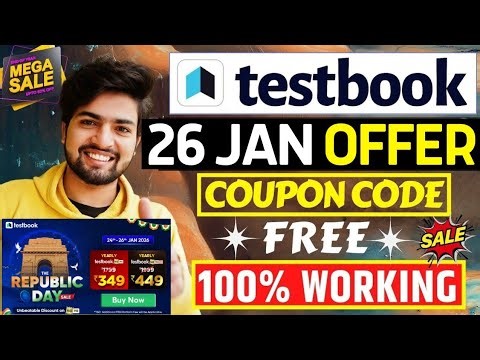Testbook Pass Pro Coupon Code | Testbook Coupon Code| Textbook offers today | Testbook Promo Code