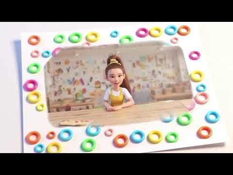 Rainbow Bubble Painting Tutorial