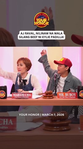 #YouLOLYourHonor #Highlights | March 7, 2026: “Wala namang beef. Yung mga tao lang gumagawa ng beef.” Watch full #YourHonor episodes here: https://bit.ly/YourHonorFullEpisode #CharizSolomon #BuboyVillar #AJRaval
