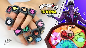 DIY anillos/rings de Monarch 5 temporada Miraculous Ladybug | El Mundo de Isa