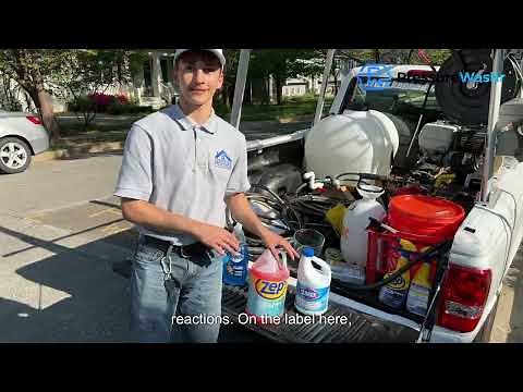 Best Siding Cleaner: Dish Soap vs. Bleach vs. Zep | Chemical Test