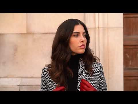 Isabella - Women's Red Leather Gloves - Handmade in Italy 🇮🇹