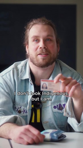 "I don't look Indigenous, but I am." Braedon Lehman, also known as Teh...