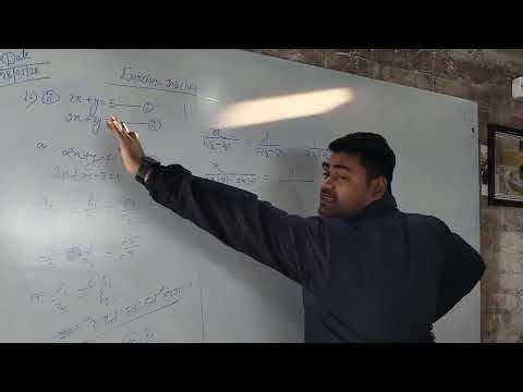 Class 10th NCERT exercise:-3.5 question number 1(ii)#maths