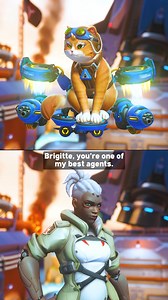 Jetpack Cat Interactions (Part 3) | Overwatch #overwatch #ow | Sennti