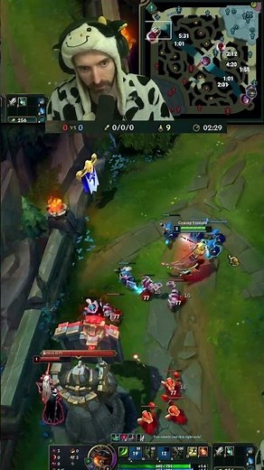 THIS IS HOW YOU DIVE PASSIVE LANERS ON TOP YI #leagueoflegends