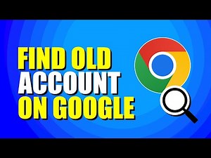 How To Find Old Account On Google (Easy Way)